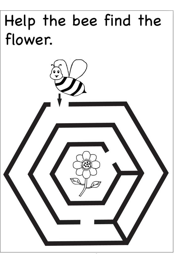 maze worksheets for kids