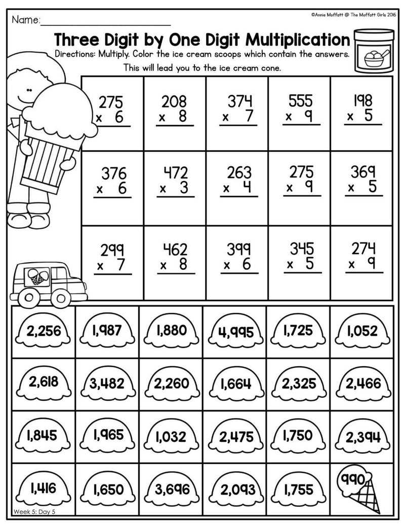 2nd to 3rd grade summer worksheets