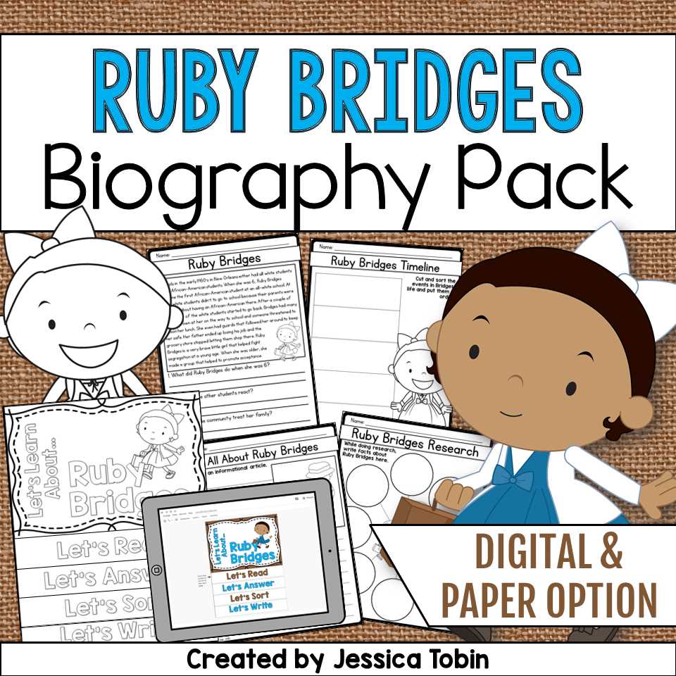worksheets on ruby bridges