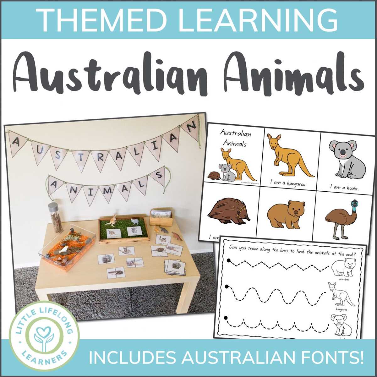 australian animal worksheets