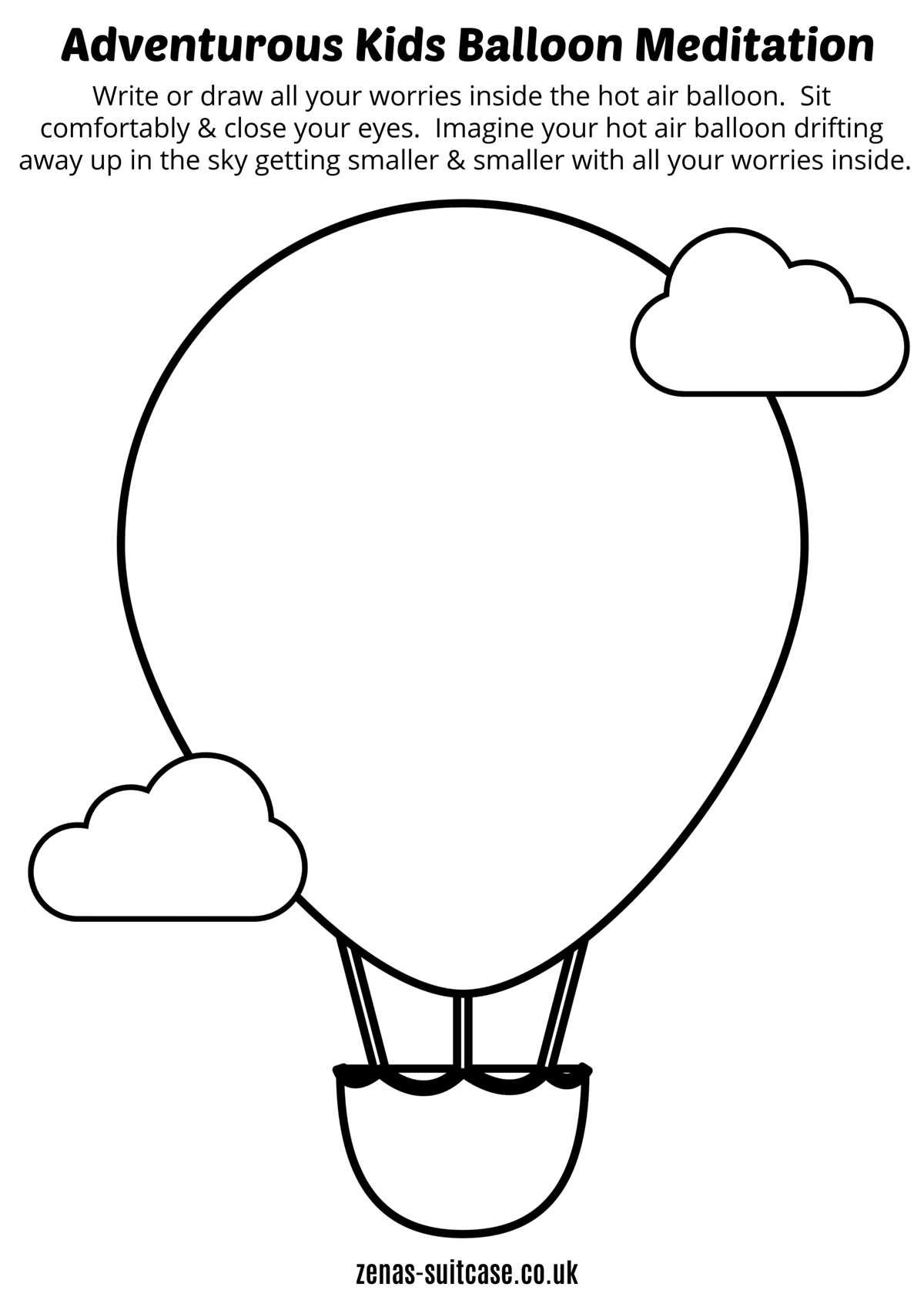 mindfulness worksheets for kids