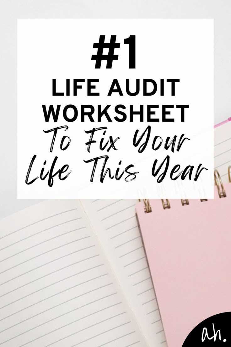 life audit worksheets