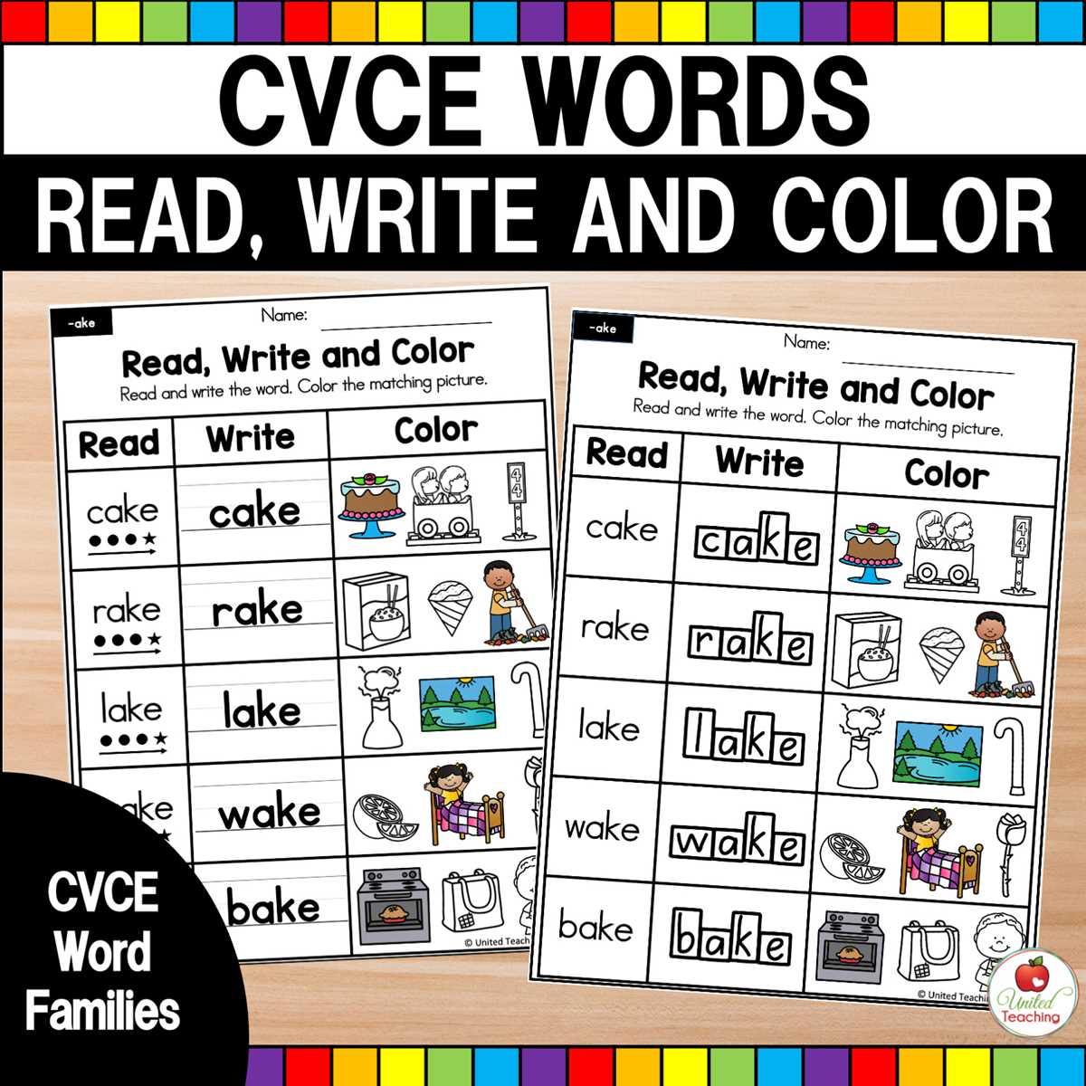 cve worksheets