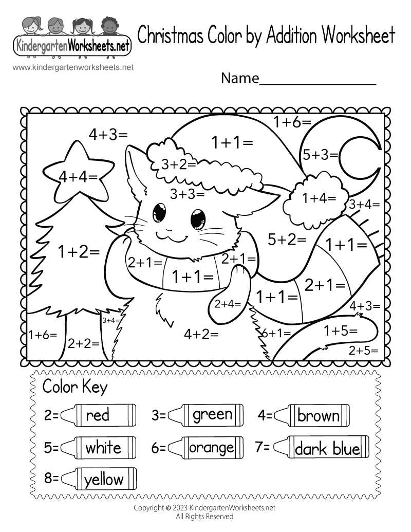 kindergarten color math worksheets kindergarten color math worksheets