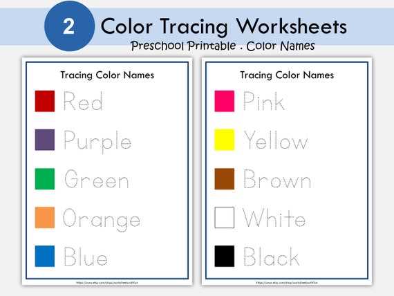 printable worksheet for preschool