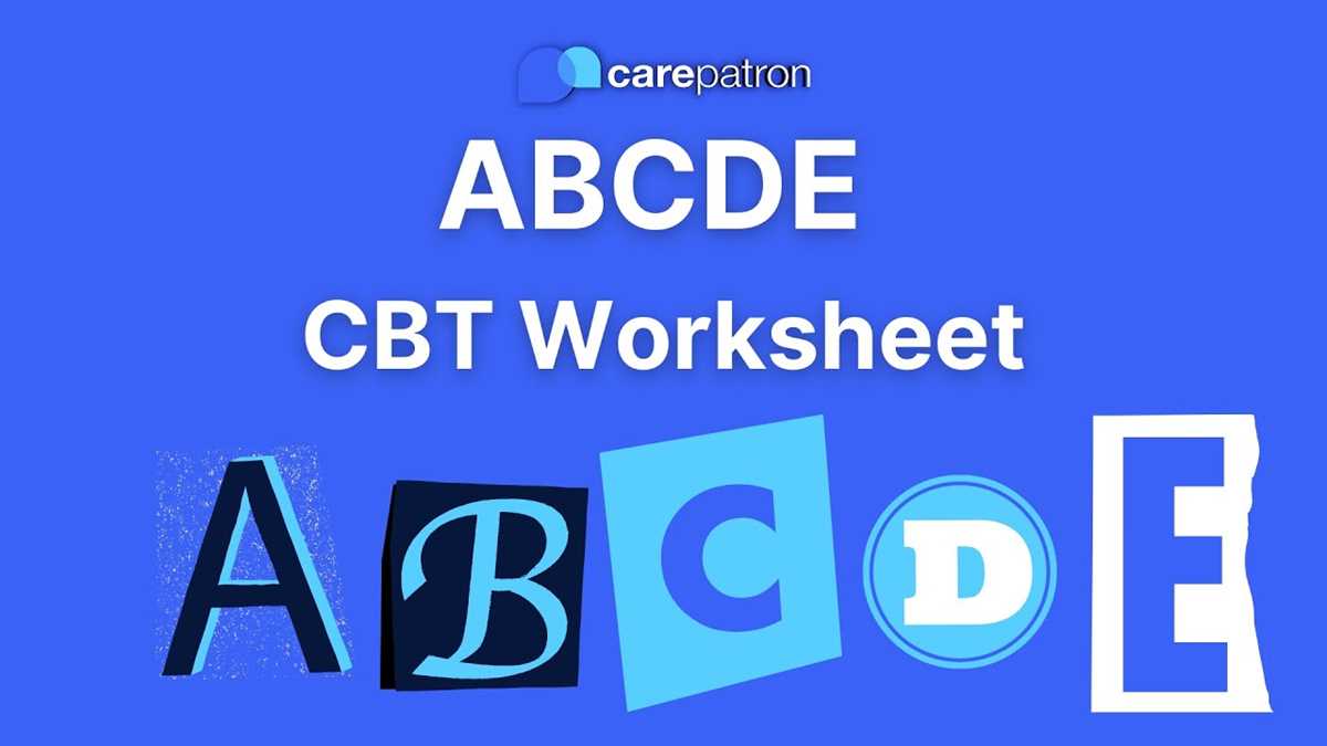 abcde model worksheet