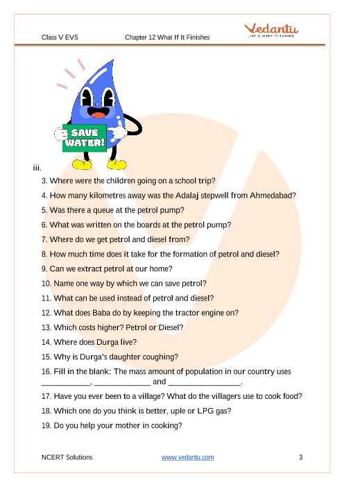 class 5 evs chapter 12 worksheet