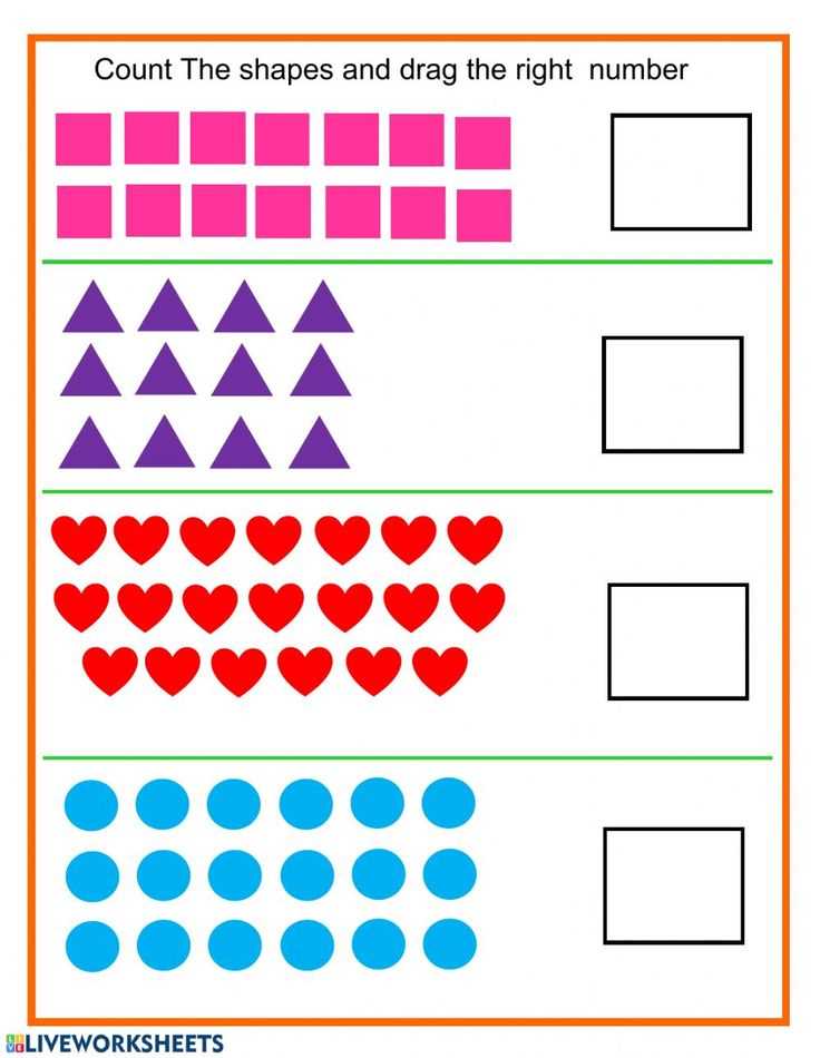 counting and writing numbers 1 20 worksheets