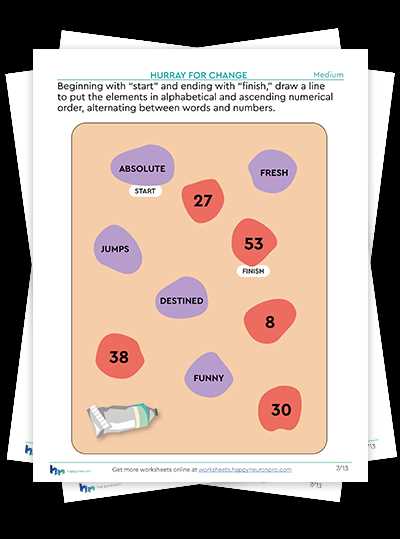 executive function worksheet