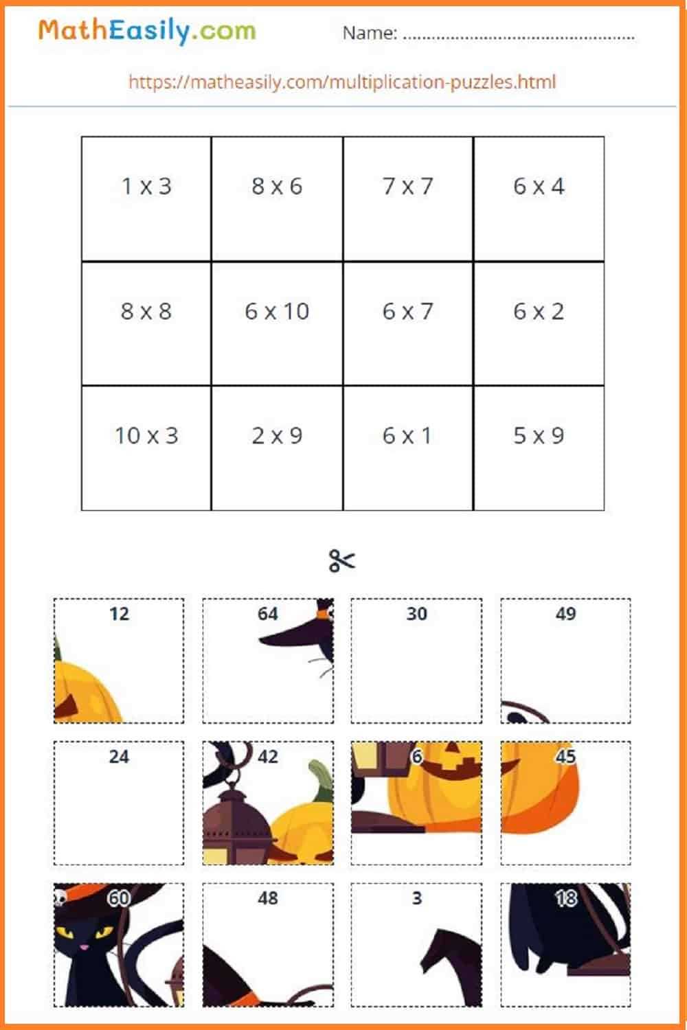 multiplication worksheet puzzle multiplication worksheet puzzle