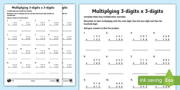 multiplication worksheets 3s