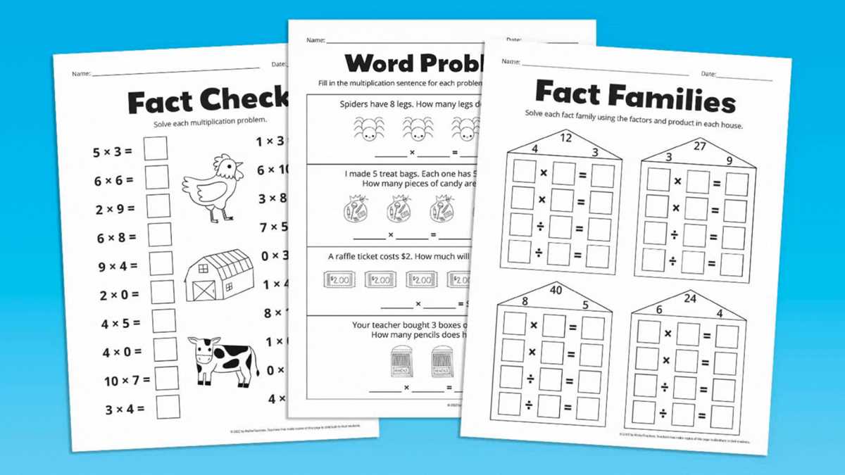 multiplication worksheets free