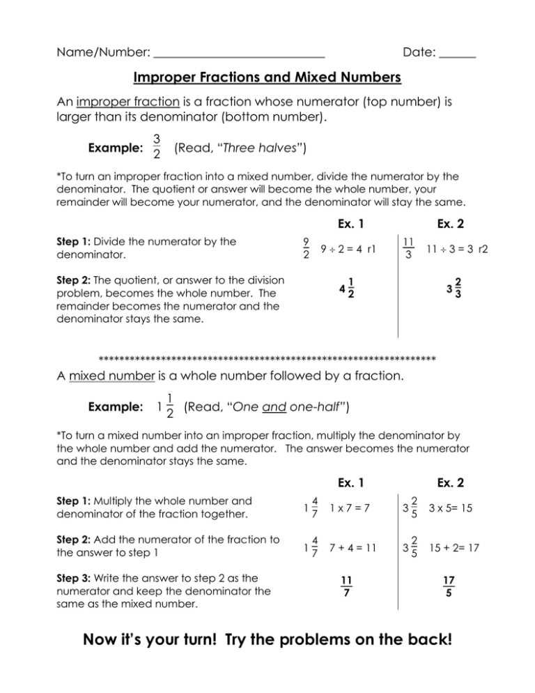 multiply a whole number by a mixed number worksheet