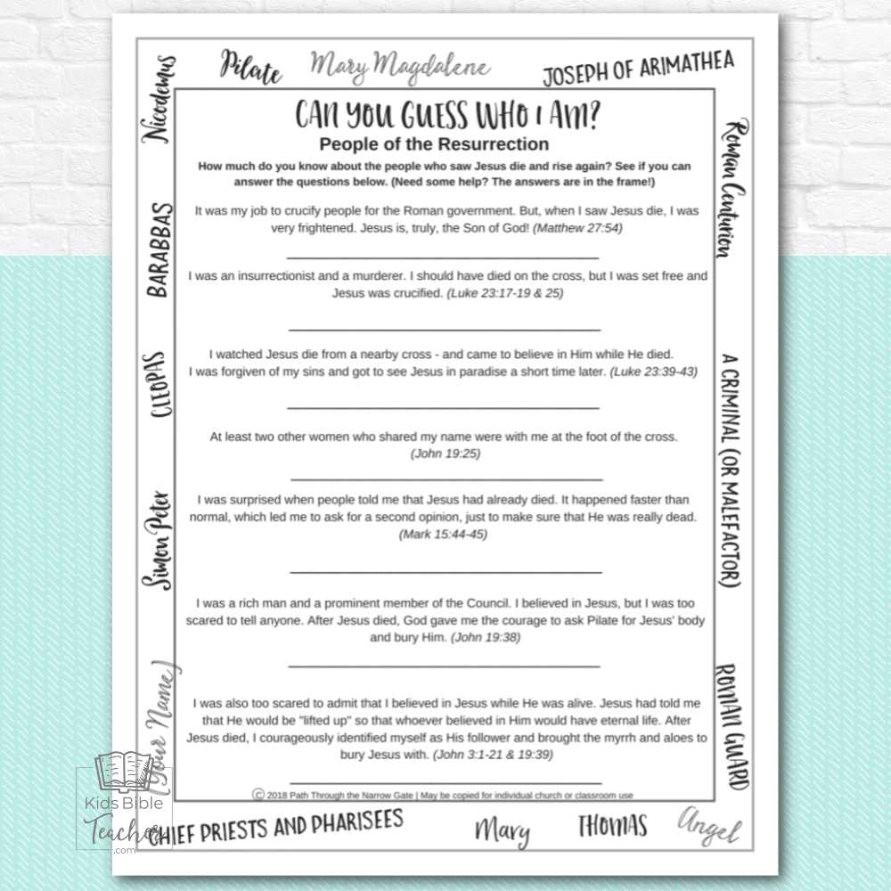 easter bible activities worksheets easter bible activities worksheets