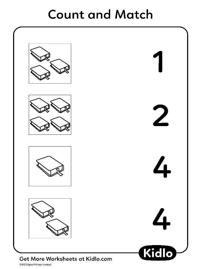 count objects worksheet