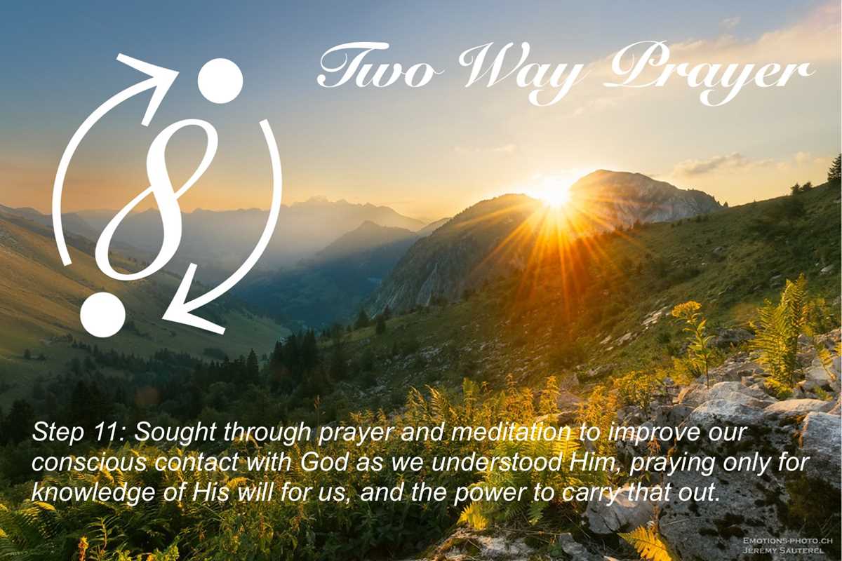 two way prayer worksheet