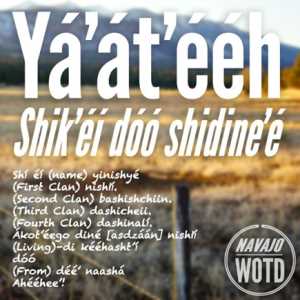 navajo clan worksheet