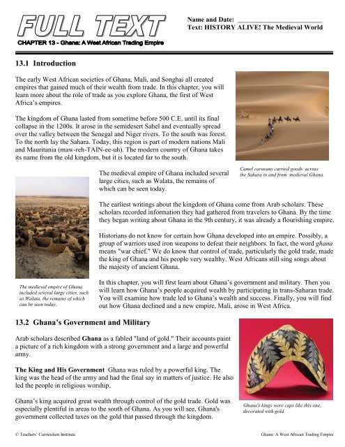 african trading kingdoms worksheet african trading kingdoms worksheet