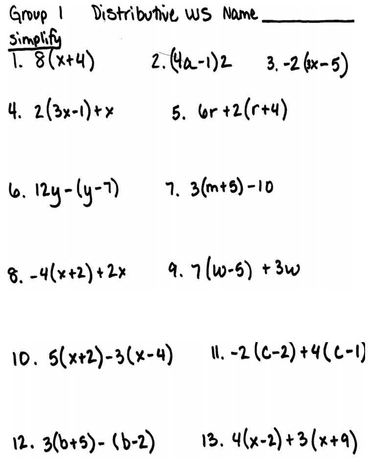 algebra 2 problems worksheet