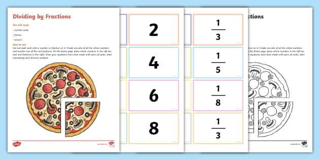 5th grade dividing fractions worksheet 5th grade dividing fractions worksheet