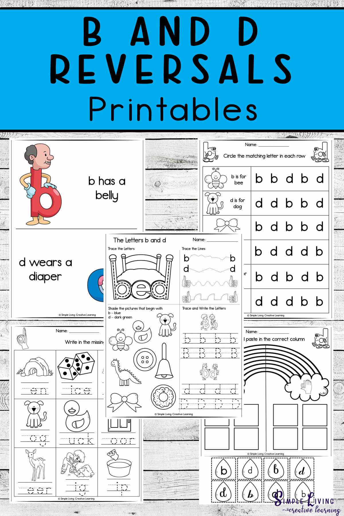 b or d worksheet