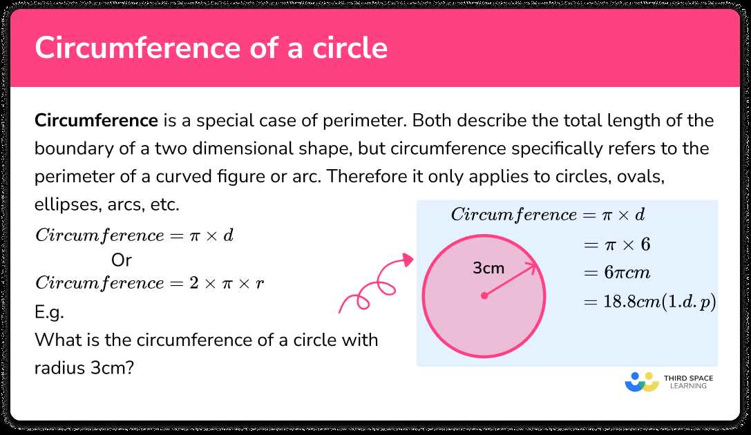 easy circumference worksheets