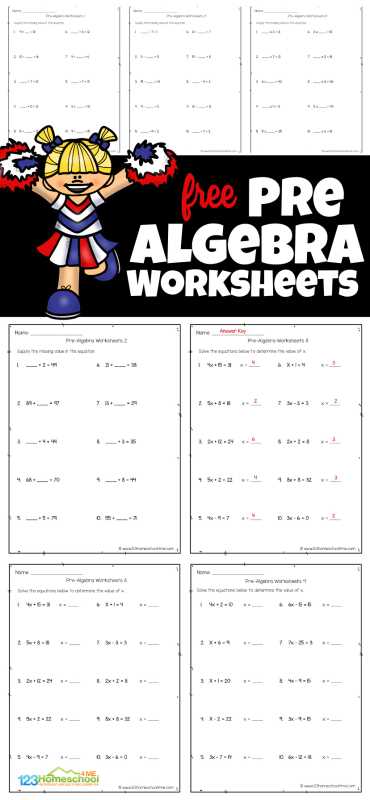 algebra challenge problems worksheet