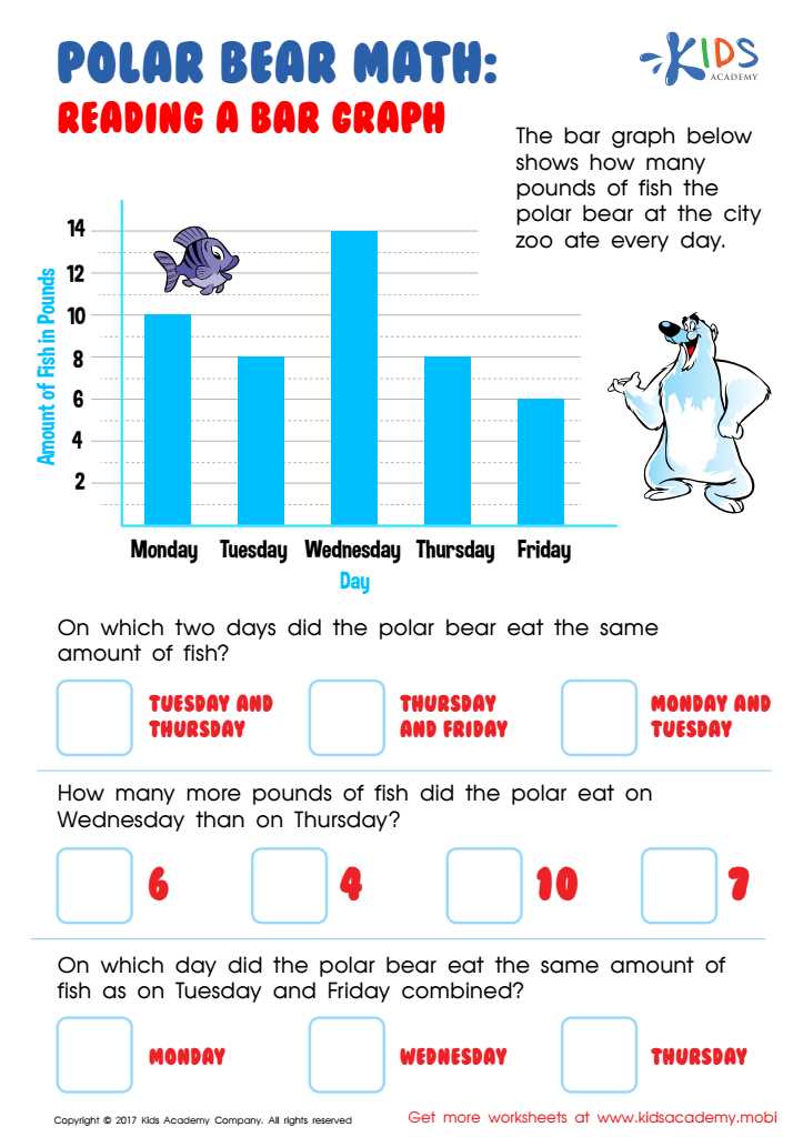 bar graph worksheet 3rd grade