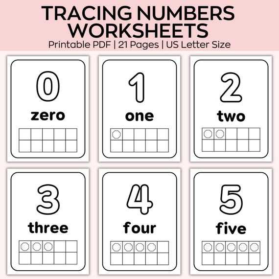 number 4 kindergarten worksheets