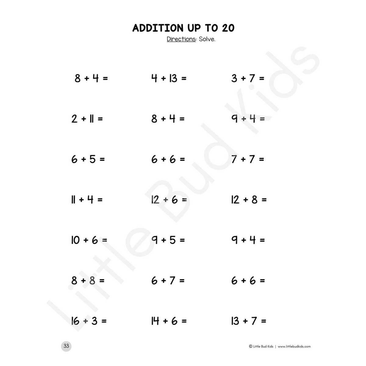 number bonds to 10 worksheet