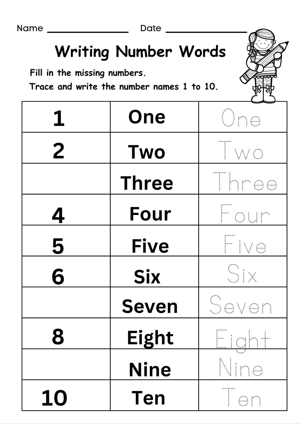 numbers 1 10 worksheets numbers 1 10 worksheets