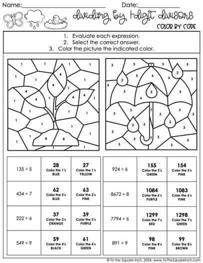 math worksheets grade 5