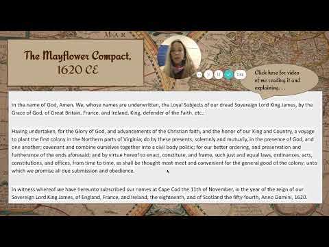 mayflower compact worksheet