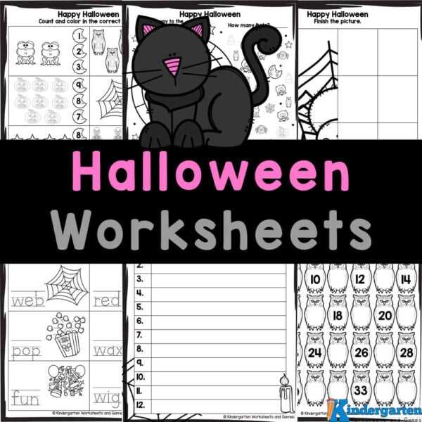 halloween fun worksheets