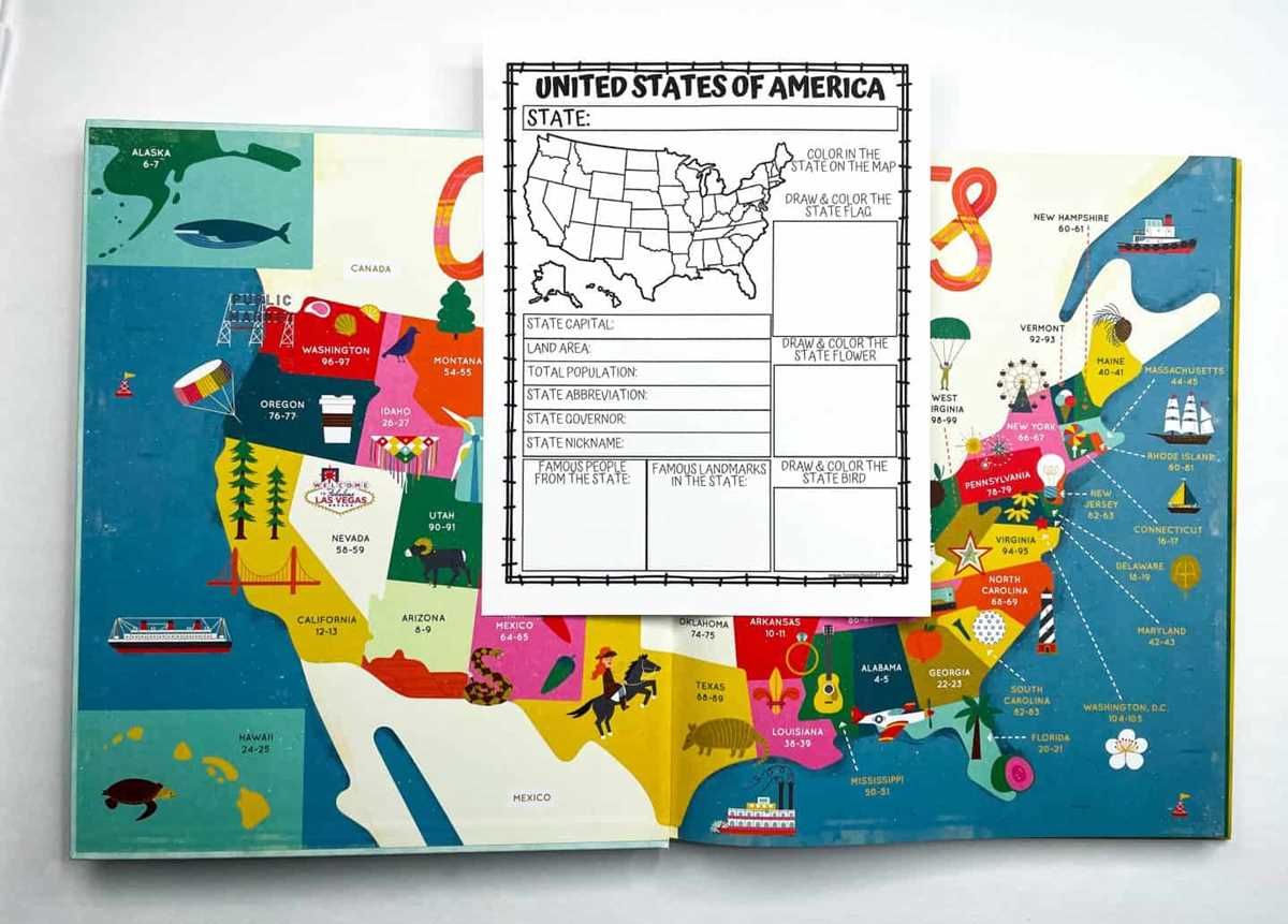 us map worksheet