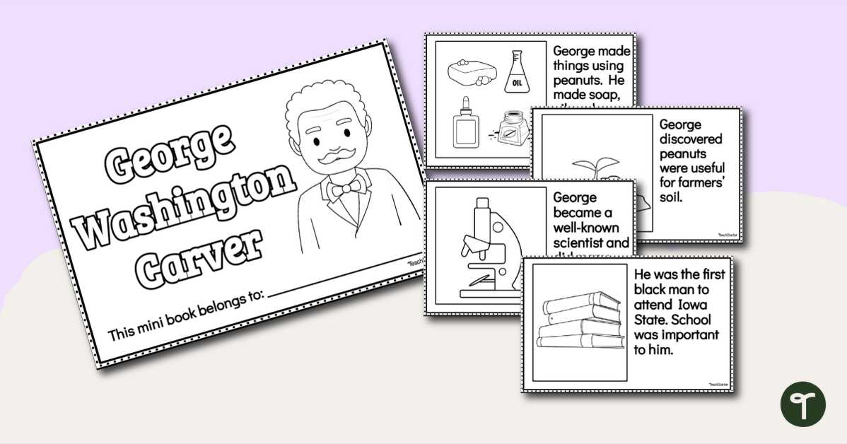 free george washington worksheets