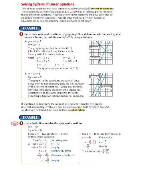 one solution no solution infinite solutions worksheet
