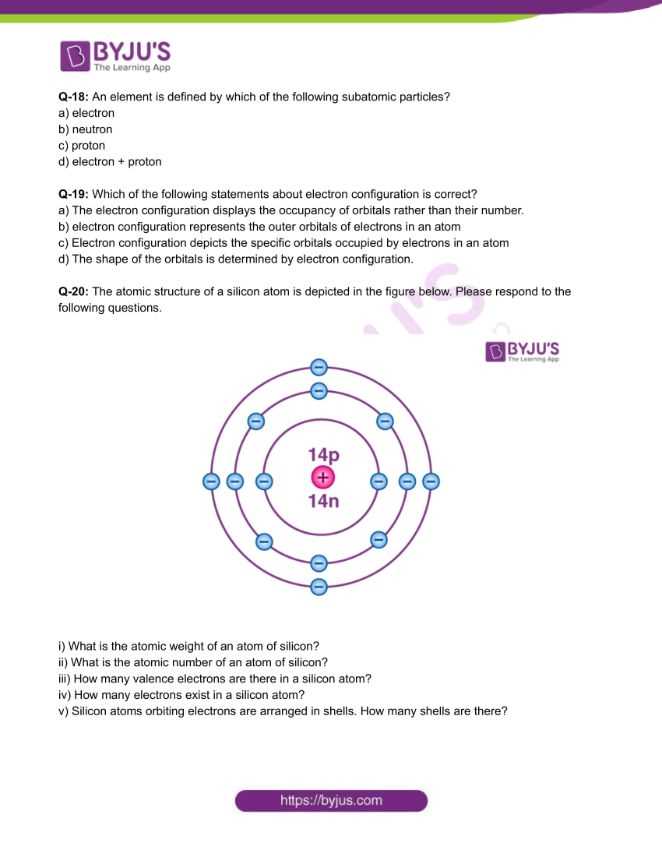 protons neutrons electrons practice worksheet
