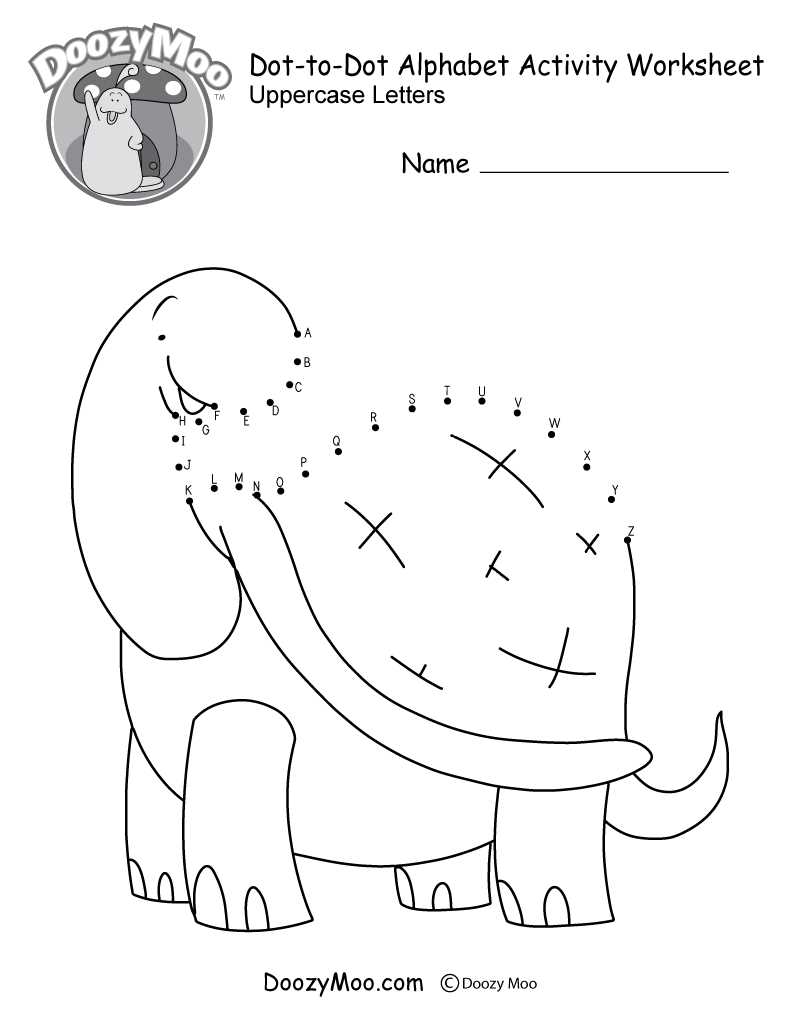 free dot worksheets