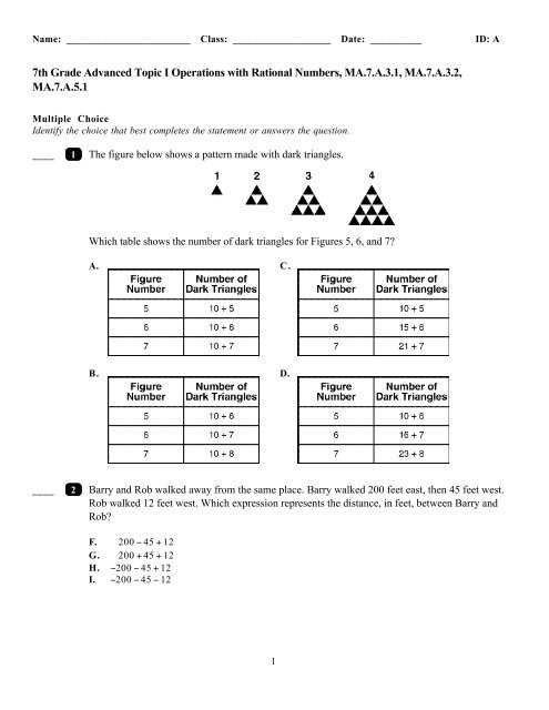 operations of rational numbers worksheet