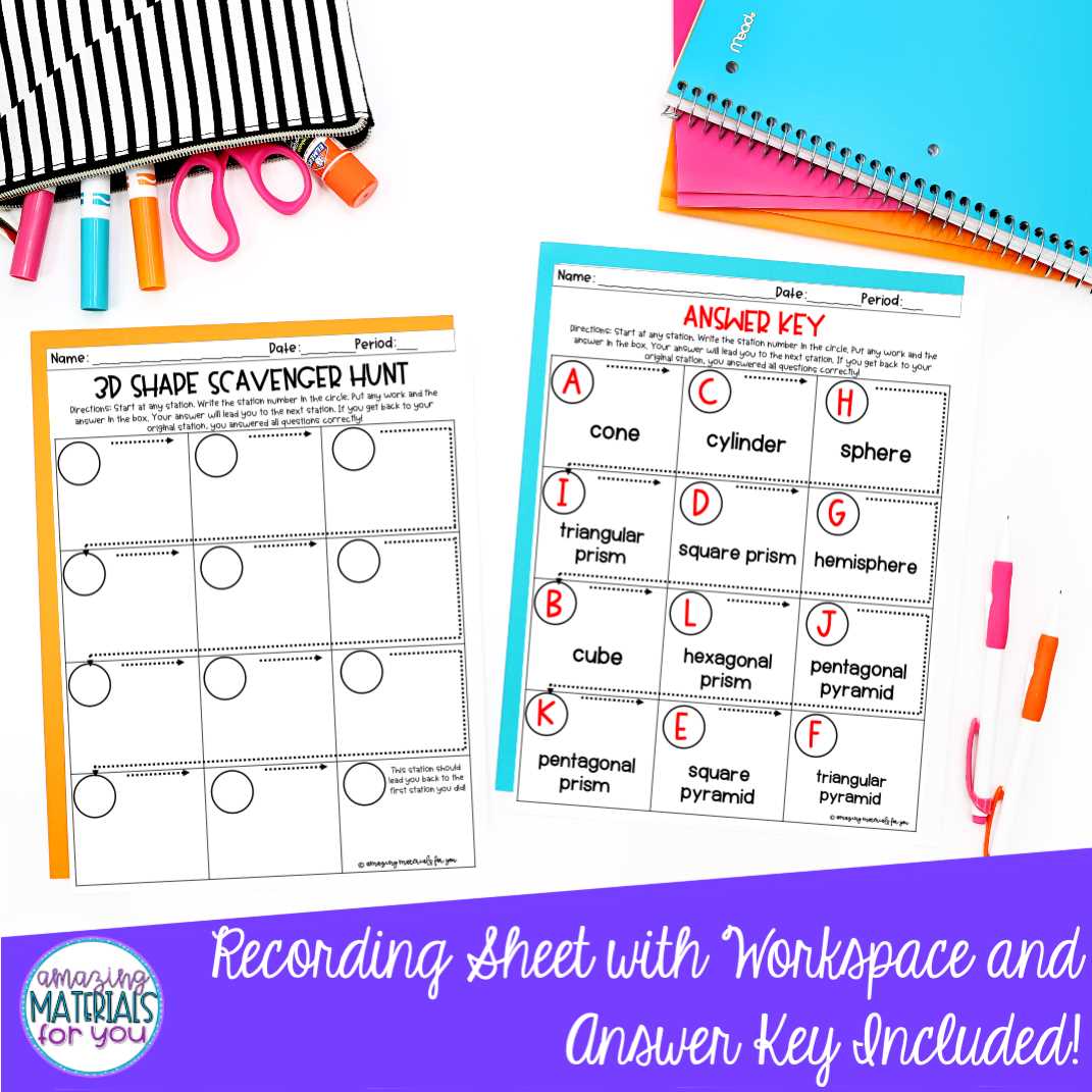 3d shape scavenger hunt worksheet 3d shape scavenger hunt worksheet