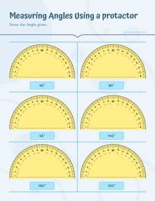 measuring angles with a protractor worksheet grade 4 measuring angles with a protractor worksheet grade 4