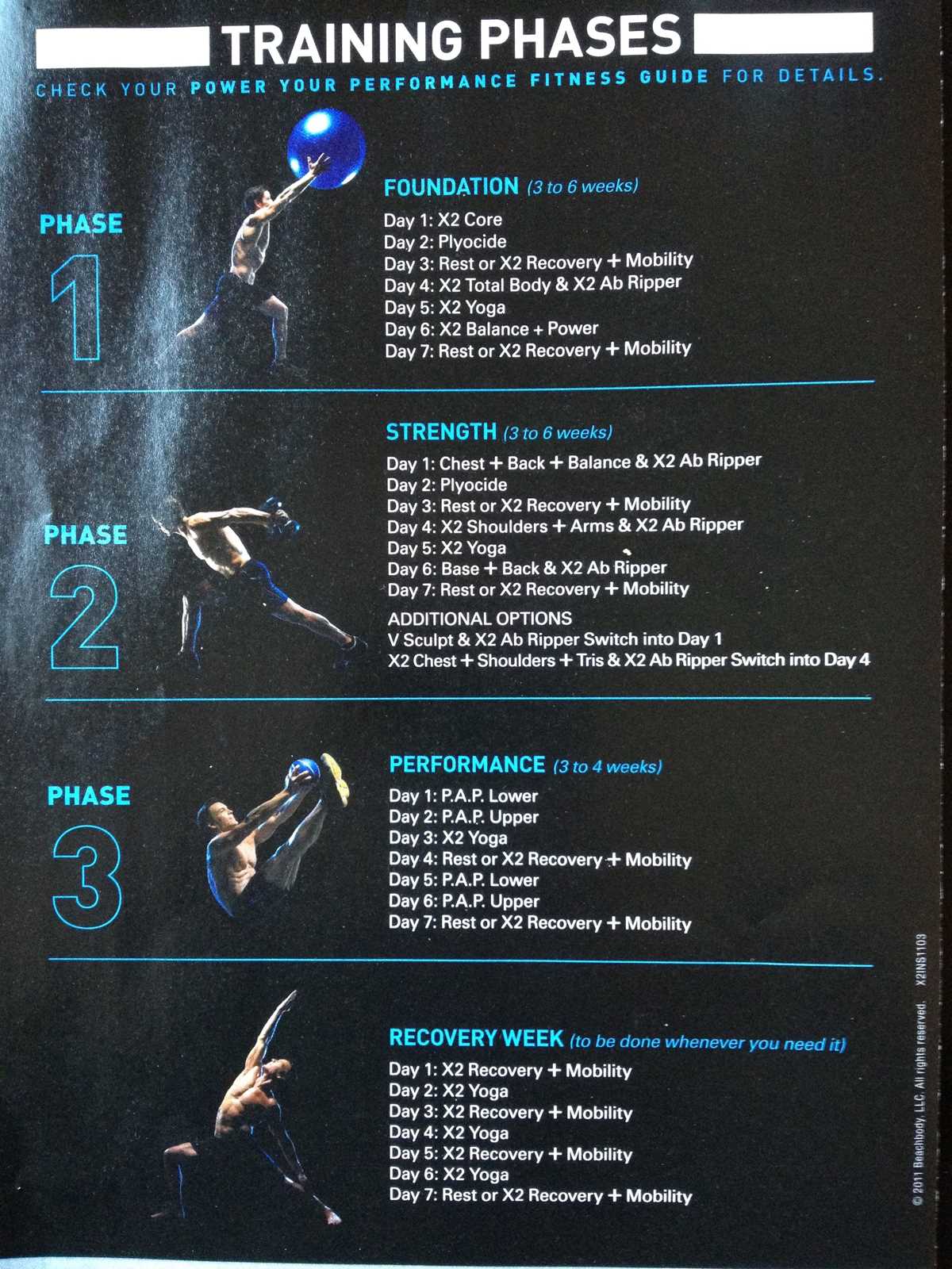 p90x workout worksheets