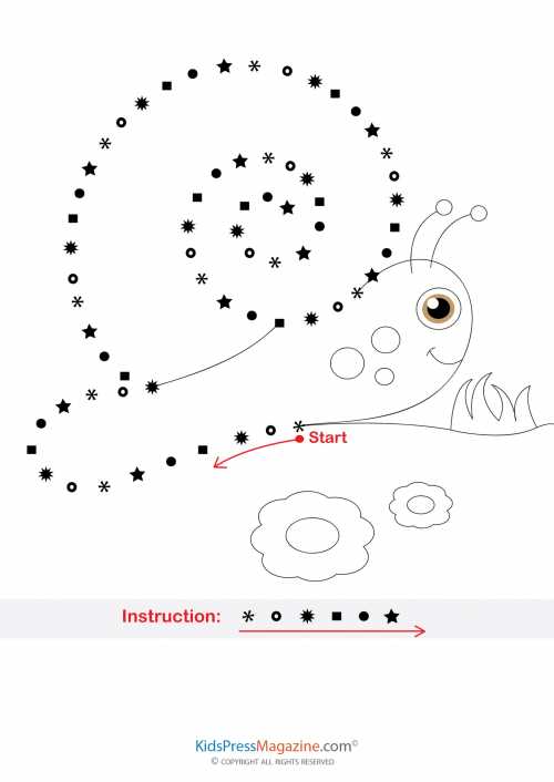 pattern worksheet kindergarten