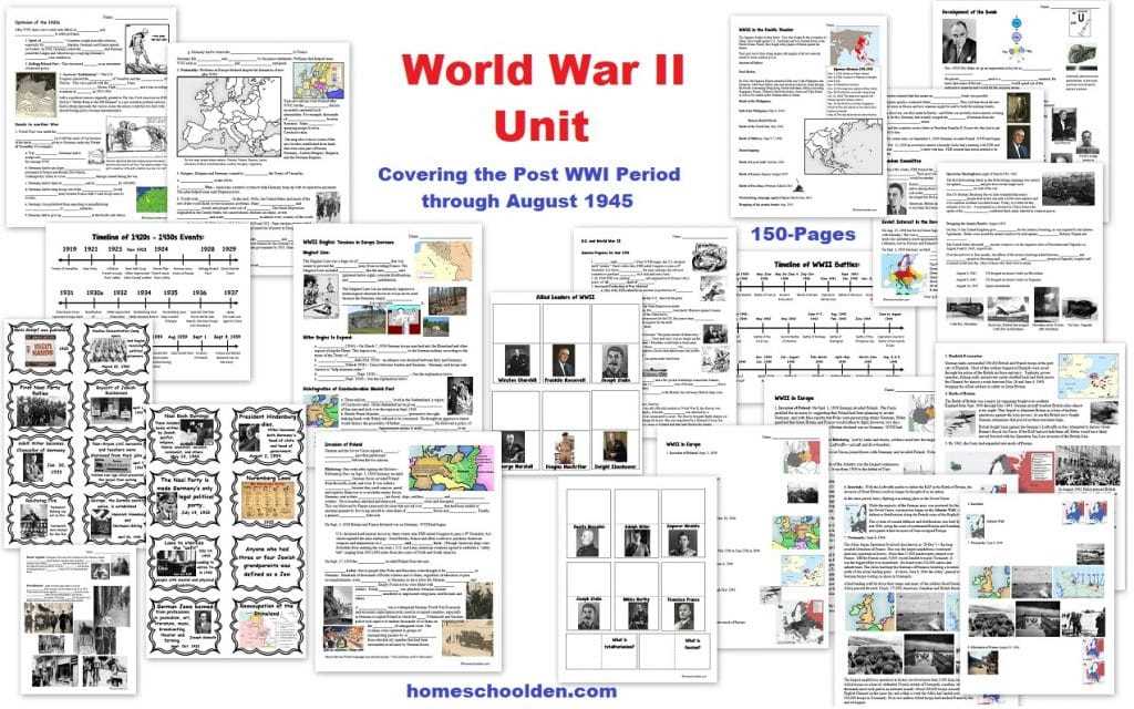 wwii causes worksheet