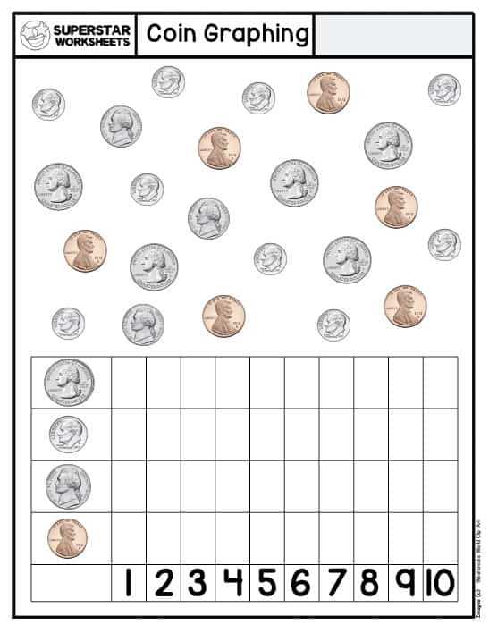 penny worksheets for kindergarten penny worksheets for kindergarten