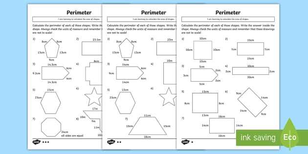 perimeter and area worksheets ks2