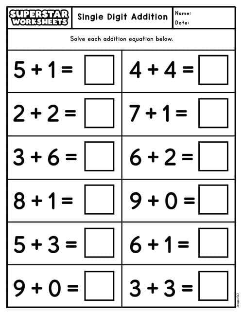 adding worksheets 3rd grade