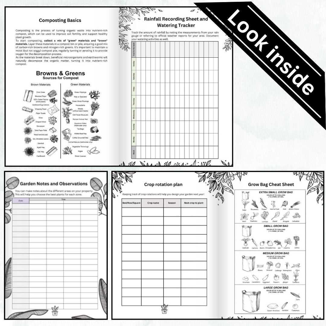 planning a garden worksheet