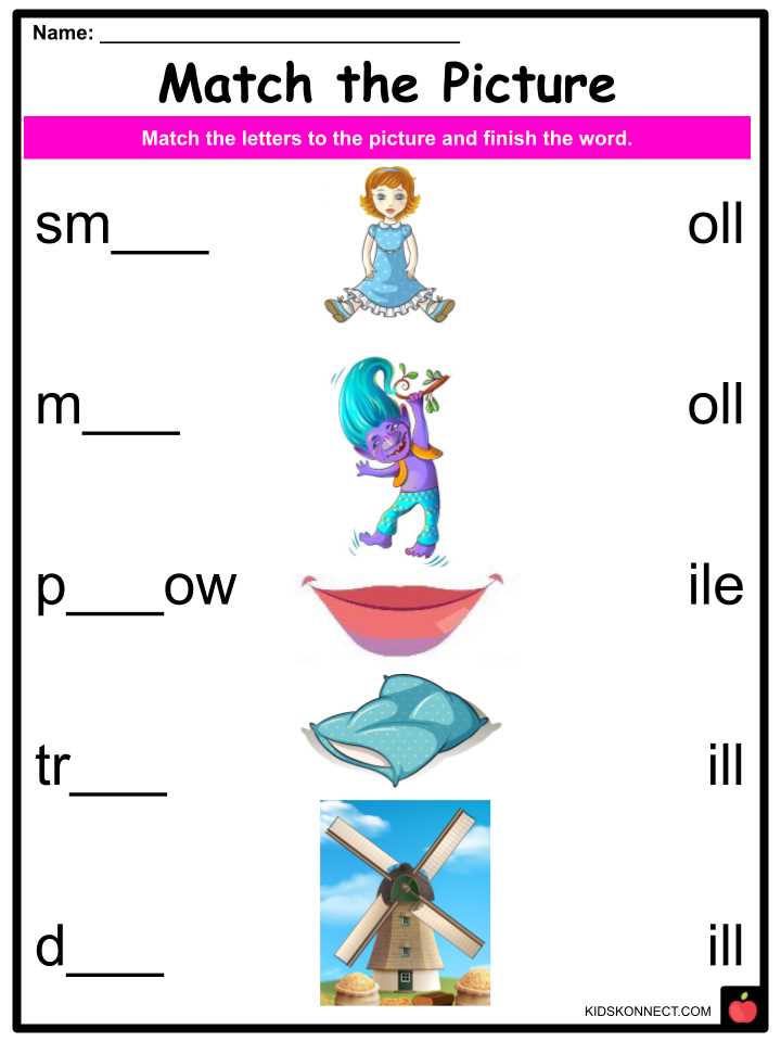 all oll ull worksheet